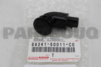 Toyota 8934150011C0 SENSOR, ULTRASONIC, NO.1