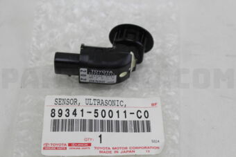 Toyota 8934150011C0 SENSOR, ULTRASONIC, NO.1