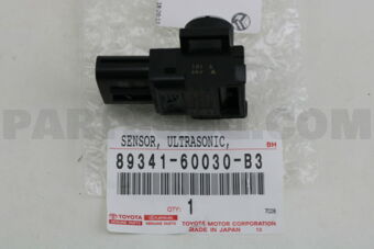 Toyota 8934160030B3 SENSOR, ULTRASONIC, NO.1