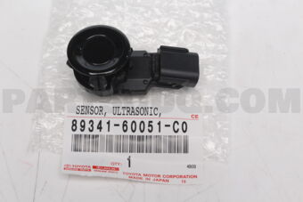 Toyota 8934160051C0 SENSOR, ULTRASONIC
