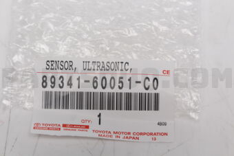 Toyota 8934160051C0 SENSOR, ULTRASONIC