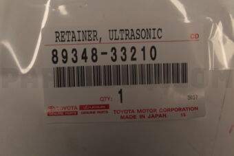 Toyota 8934833210 RETAINER ULTRASONIC