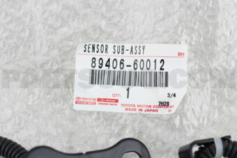 Toyota 8940660012 SENSOR SUB-ASSY, HEIGHT CONTROL, FRONT LH