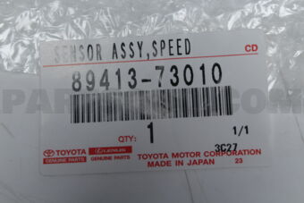 Toyota 8941373010 SENSOR, TRANSMISSION REVOLUTION