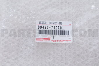 Toyota 8942571070 SENSOR, EXHAUST GAS