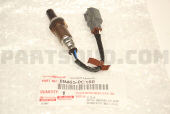Toyota 894650C180 SENSOR, OXYGEN