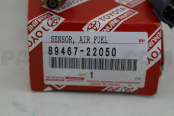 Toyota 8946722050 SENSOR, AIR FUEL RATIO