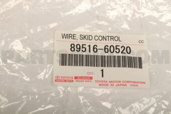Toyota 8951660520 WIRE, SKID CONTROL