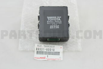 Toyota 8953160010 RELAY, TRANSMISSION CONTROL