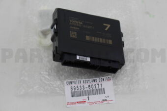 Toyota 8953360271 COMPUTER, 4 WHEEL DRIVE CONTROL