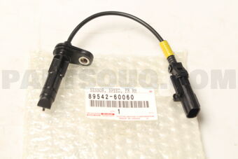 Toyota 8954260060 SENSOR, SPEED, FRONT RH