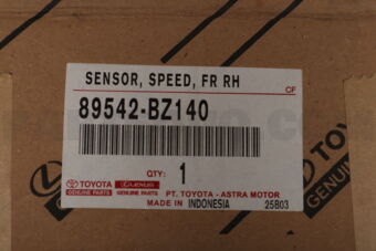 Toyota 89542BZ140 SENSOR SPEED FR RH