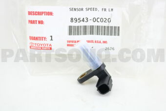 Toyota 895430C020 SENSOR, SPEED, FRONT LH