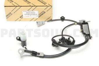 Toyota 895430K010 SENSOR, SPEED, FRONT LH