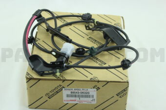 Toyota 895430K020 SENSOR, SPEED, FRONT LH