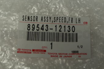 Toyota 8954312130 SENSOR, SPEED, FR LH