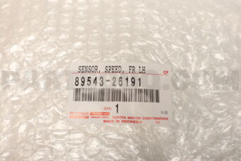 Toyota 8954326191 SENSOR SPEED FR LH