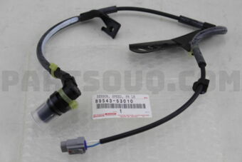 Toyota 8954353010 SENSOR, SPEED, FRONT LH
