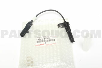 Toyota 8954360030 SENSOR, SPEED, FRONT LH