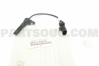 Toyota 8954360030 SENSOR, SPEED, FRONT LH