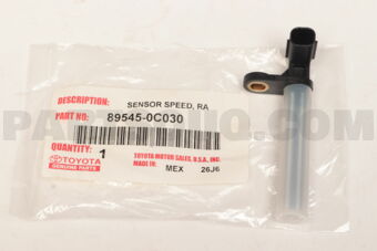 Toyota 895450C030 SENSOR, SPEED, REAR RH