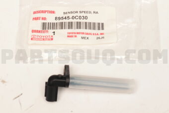 Toyota 895450C030 SENSOR, SPEED, REAR RH