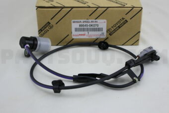 Toyota 895450K070 SENSOR, SPEED, REAR RH