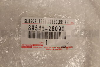 Toyota 8954526090 SENSOR SPEED RR