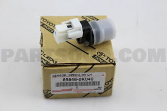 Toyota 895460K040 SENSOR, SPEED, REAR LH