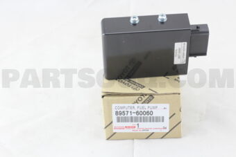 Toyota 8957160060 COMPUTER, FUEL PUMP CONTROL