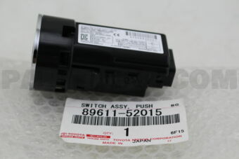 Toyota 8961152015 SWITCH PUSH START