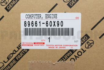 Toyota 8966160X90 COMPUTER, ENGINE