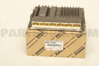 Toyota 89661F0220 COMPUTER ENGINE CON