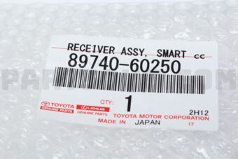 Toyota 8974060250 RECEIVER ASSY, SMART