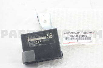 Toyota 8978002360 COMPUTER ASSY, TRANSPONDER KEY