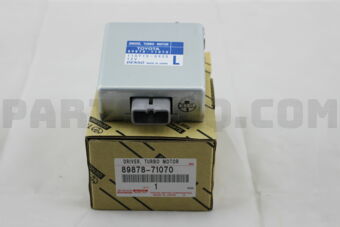 Toyota 8987871070 DRIVER, TURBO MOTOR