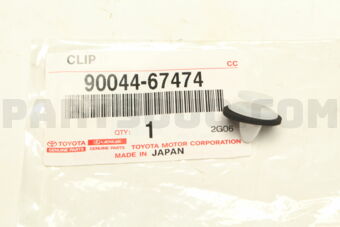 Toyota 9004467474 CLIP, BACK DOOR OUTSIDE GARNISH