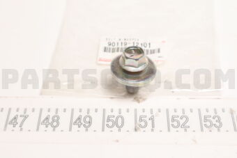 Toyota 9011912101 BOLT(FOR CRANKSHAFT PULLEY SET)
