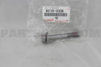 Toyota 9011912338 BOLT(FOR FRONT SUSPENSION LOWER ARM NO.1),RH/LH
