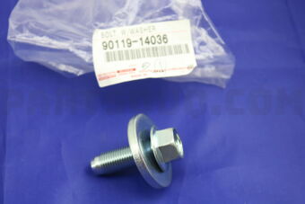 Toyota 9011914036 WASHER, PLATE(FOR CRANKSHAFT PULLEY SET)