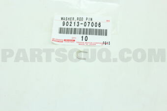 Toyota 9021307006 WASHER, TYPE C (FOR SHIFT LEVER PIN)