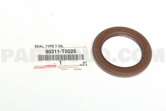 Toyota 90311T0025 SEAL, OIL(FOR TIMING GEAR CASE OR TIMING CHAIN CASE)