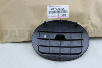 Toyota 9097502126 EMBLEM, RADIATOR GRILLE (OR FRONT PANEL)