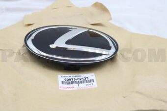 Toyota 9097502133 EMBLEM, RADIATOR GRILLE (OR FRONT PANEL)