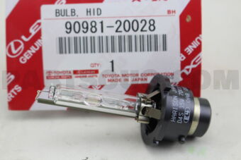 Toyota 9098120028 BULB, DISCHARGE HEADLAMP