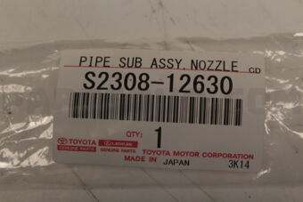 Toyota S230812630 PIPE SUB-ASSY