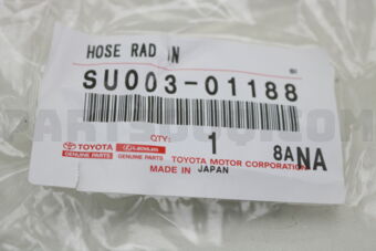 Toyota SU00301188 HOSE, RADIATOR, NO.1