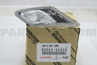 Toyota SU00302539 LAMP ASSY, SIDE TURN SIGNAL, LH