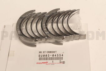 Toyota SU00304554 BEARING SET, CRANKSHAFT