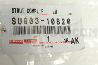 Toyota SU00310820 STRUT COMPL F LH
